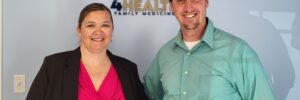 Business owner Su-Anne Hammond with Business Advisor Peter Harriman